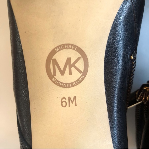 MICHAEL KORS Brena Sexy Victorian/Witch Core Ankle Bootie Pumps 6M Black - Picture 14 of 14